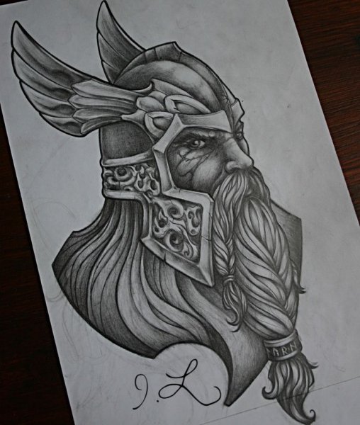 Тату кельтов варягов викингов