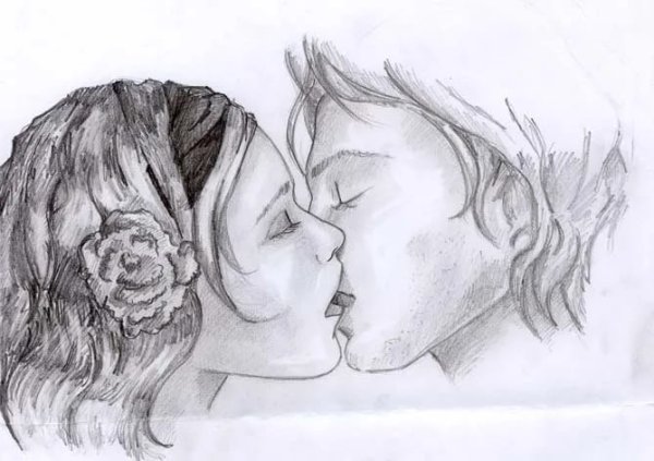 Рисунки влюбленных