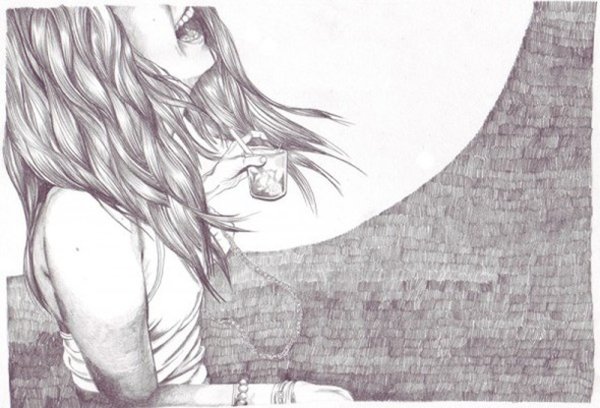 Грустные рисунки