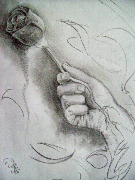 Любовь картинки карандашом