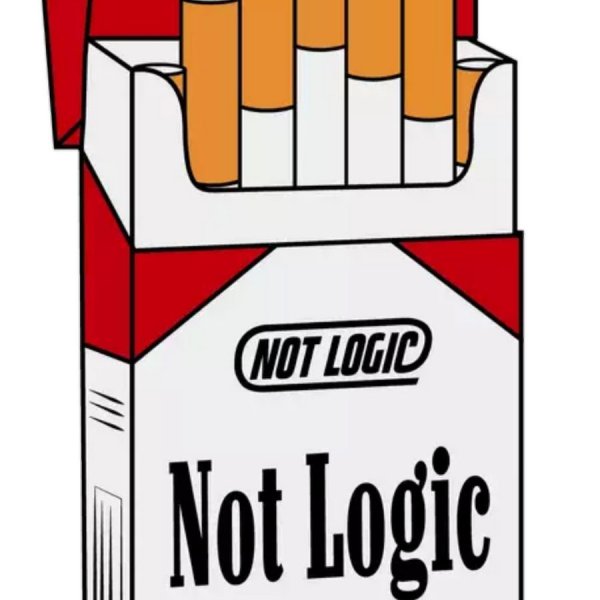 Нарисованная пачка сигарет