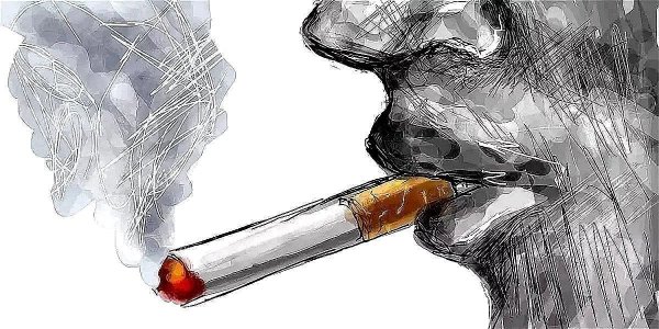 Сигарета рисунок