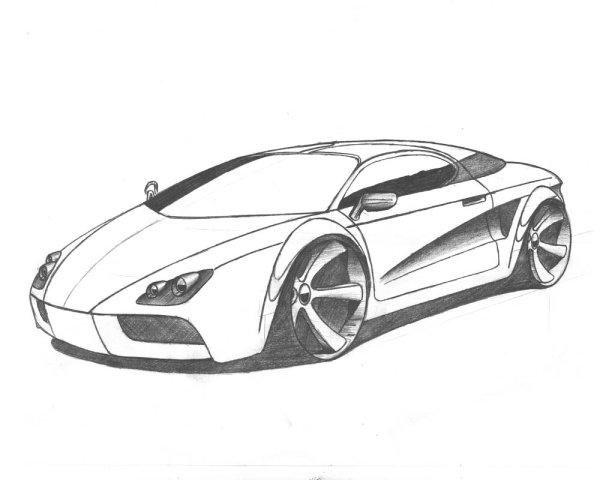 Автомобиль рисунок