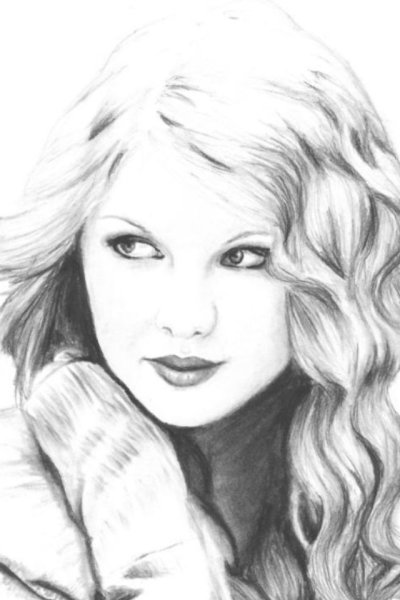 Бьюти рисунки карандашом