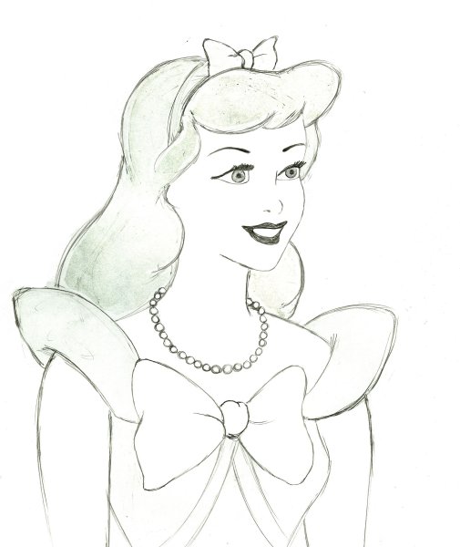 Золушка рисунок