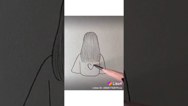 Срисовки из тик тока легкие