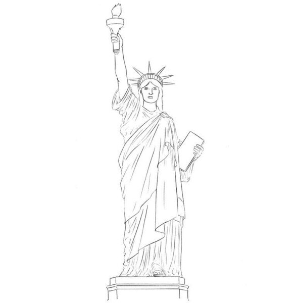 Венера Милосская скульптура рисунок Академический