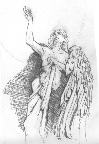 Статуя свободы нарисовать