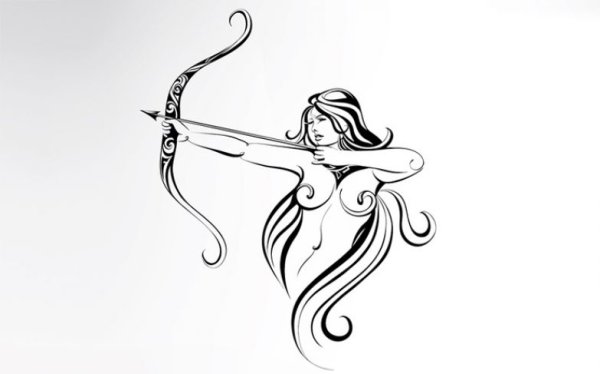 Рисунки для тату Стрелец