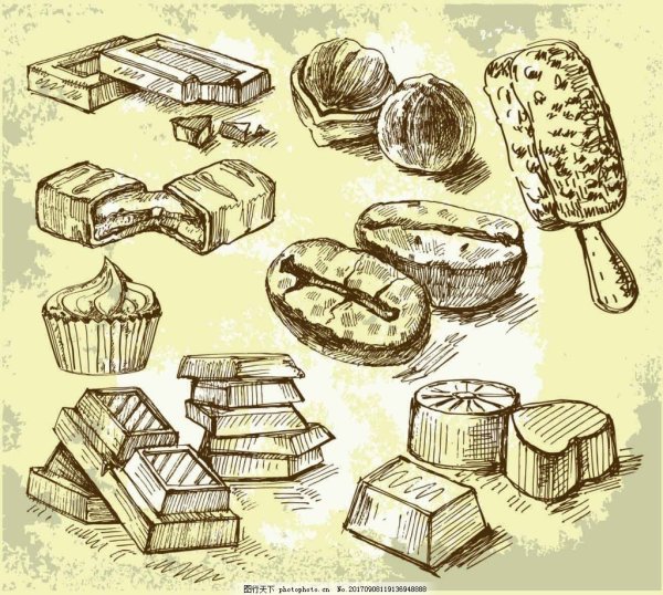 Конфеты скетч