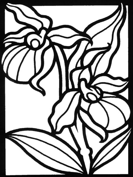 Контур для витража