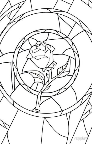 Витражное рисование для детей