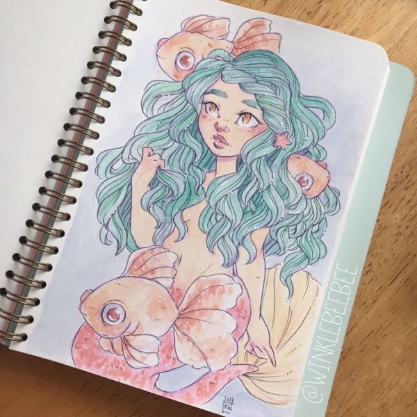 Что такое скетчбук для девочек