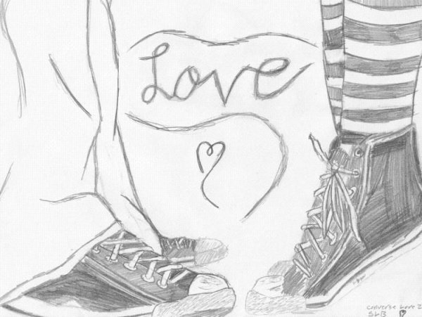 Рисунки девушек карандашом в стиле