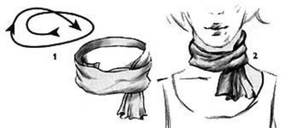 Шарф раскраска для детей