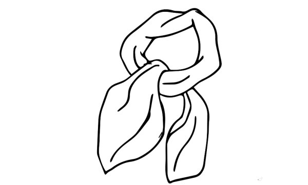 Эскиз шарфа