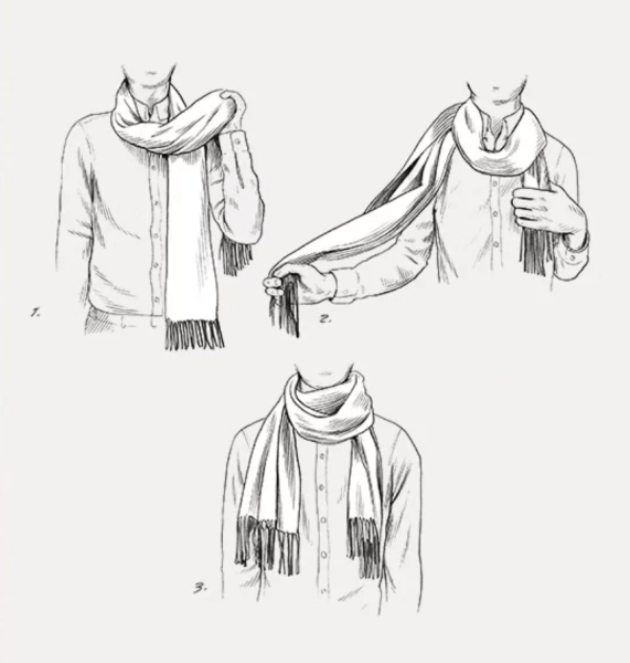 Нарисовать платок