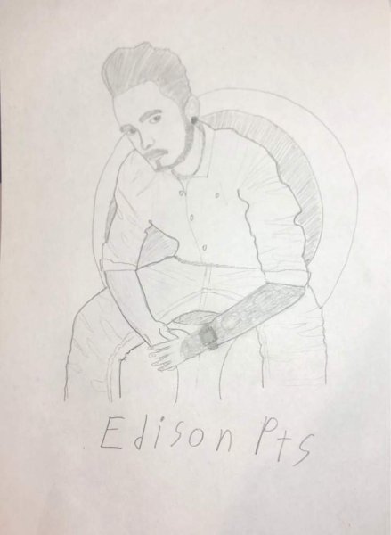 Портрет Эдисона перца