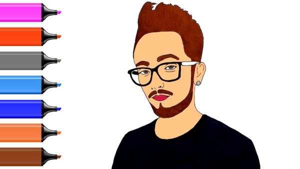 Эдисон перец для срисовки