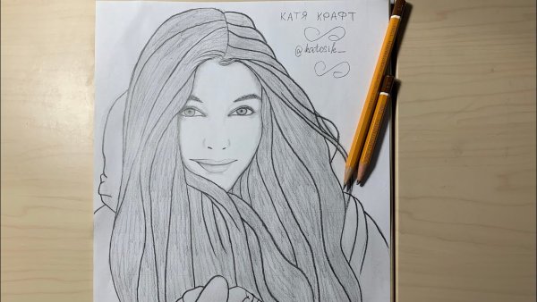 Рисунок Кати крафт