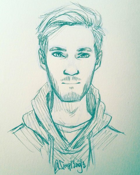 Рисунки ЮТУБЕРОВ для срисовки