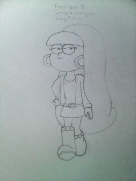 Лёгкие рисунки Мэйбл