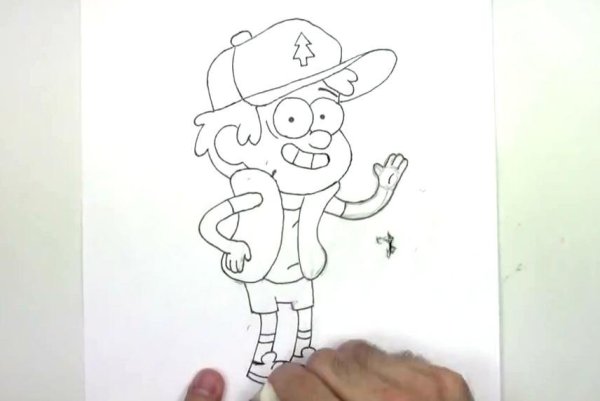 Картинки для срисовки Гравити Фолз