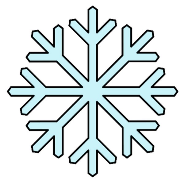 Снежинки карандашом простые