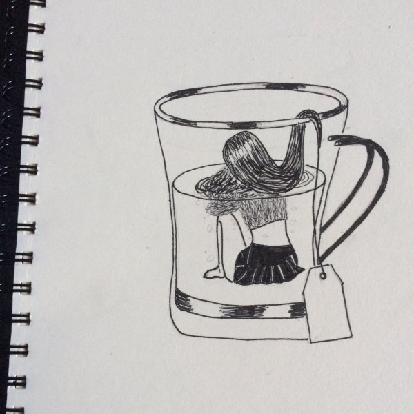 Грустные рисунки для скетчбука легкие