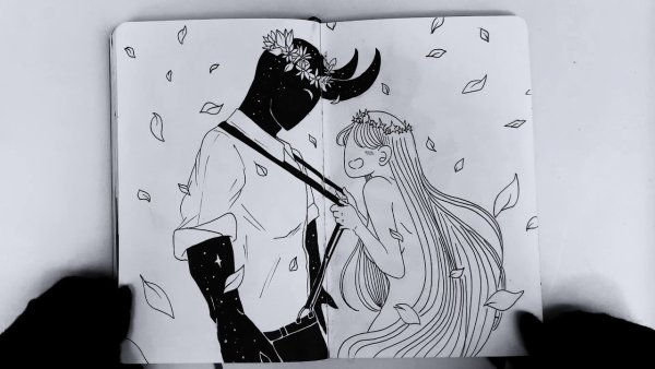 Рисунки для срисовки в скетчбук