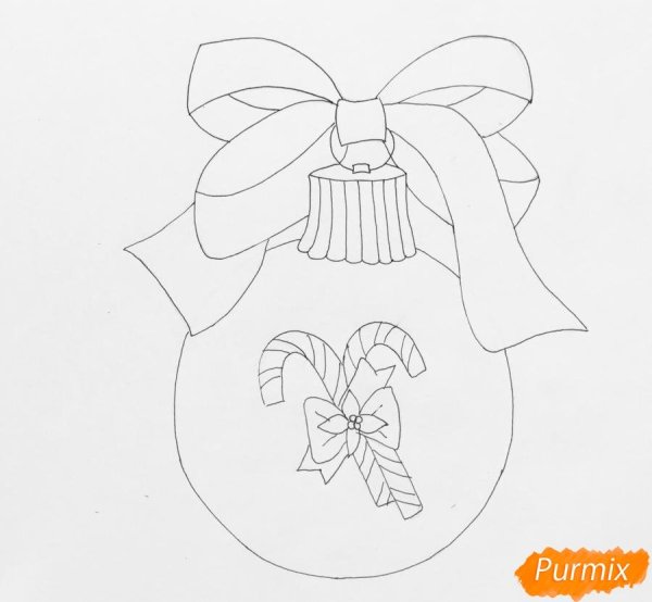 Елочные игрушки раскраска