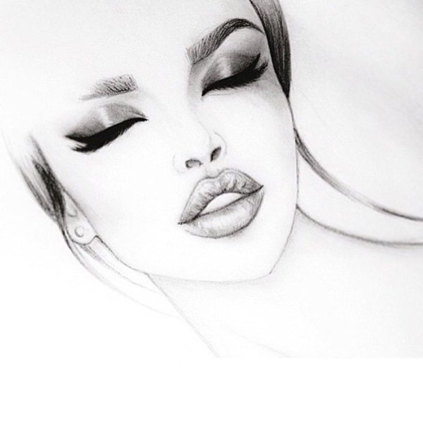 Красивые портреты карандашом