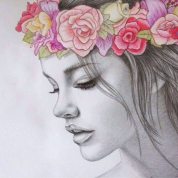 Леся Поплавская портреты карандашом