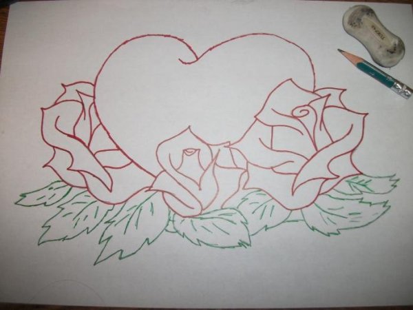 Рисунки на день рождения маме карандашом