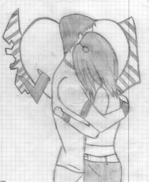 Рисунки карандашом любовь