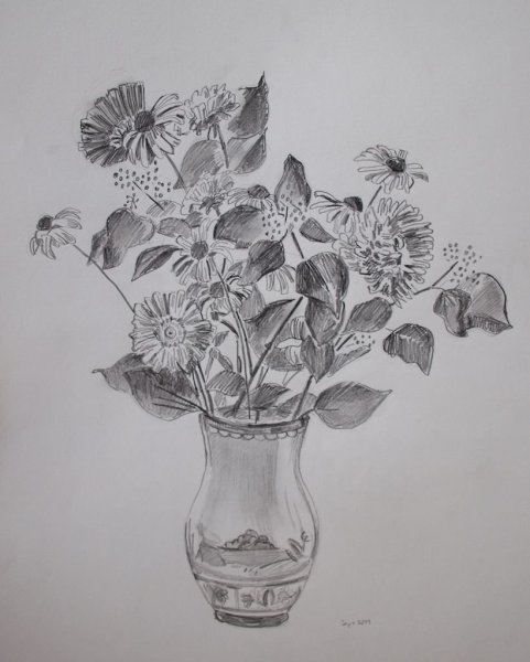 Рисование вазы