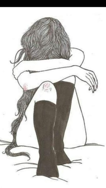 Рисунки для скетчбука девушки