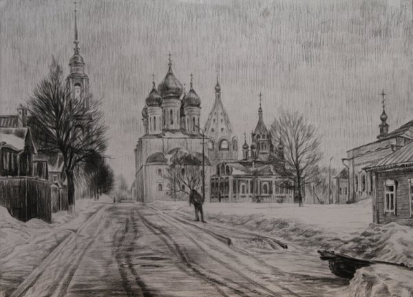 Пейзажи для срисовки