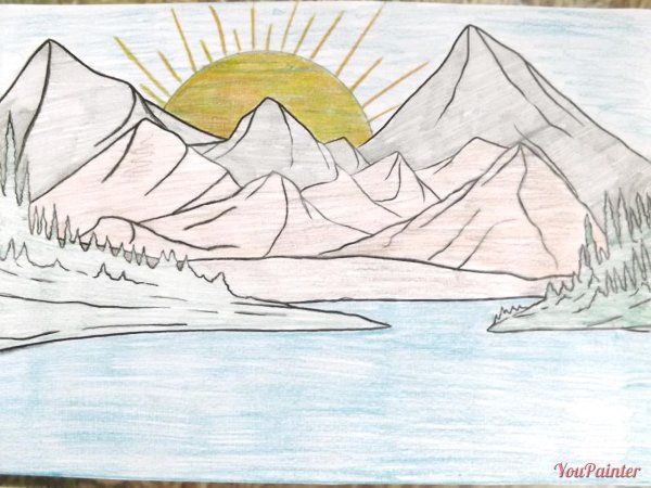 Рисунок парка