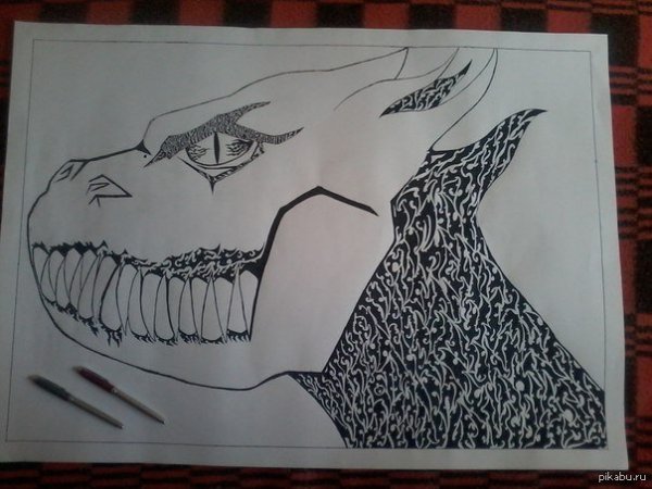 3d рисунки карандашом