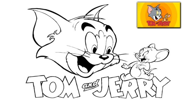 Эскизы рисунков из мультиков