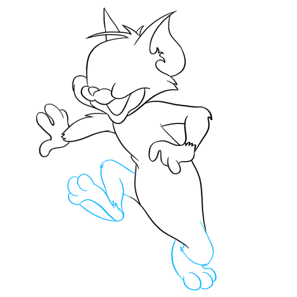 Том и Джерри карандашом