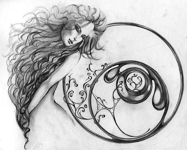 Необычные рисунки карандашом