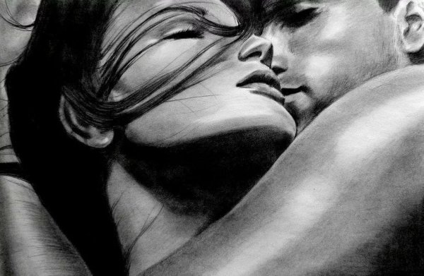 Объятия рисунок