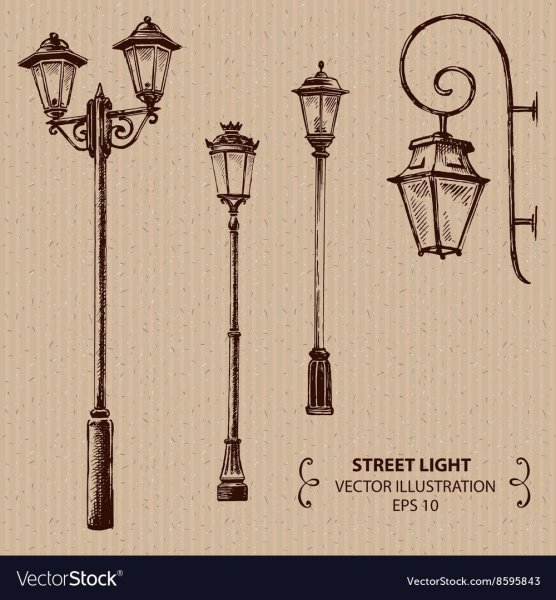 Уличные фонари перспектива