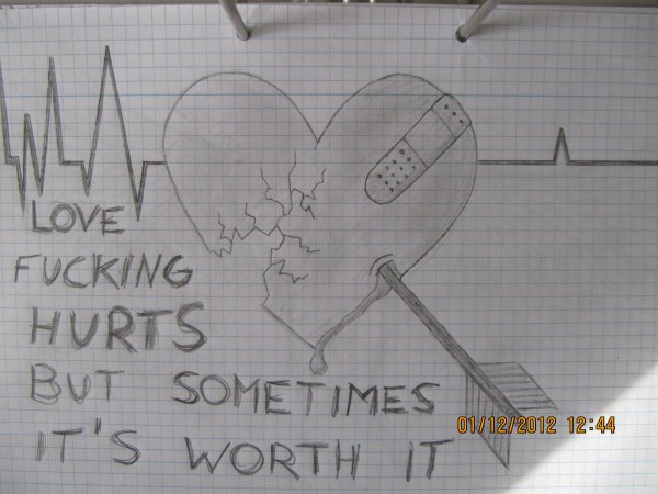 Надпись на ручке