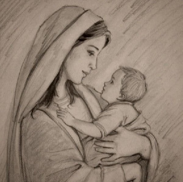 Рисунок мамы