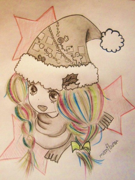 Новогодние картинки для срисовки