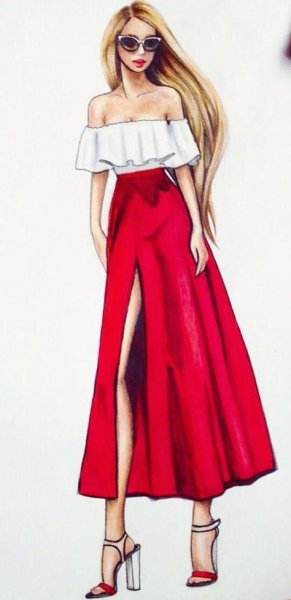 Эскиз современной одежды