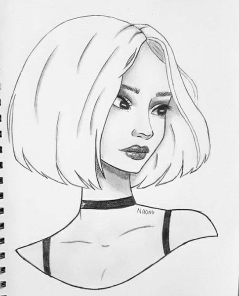 Рисование каре карандашом